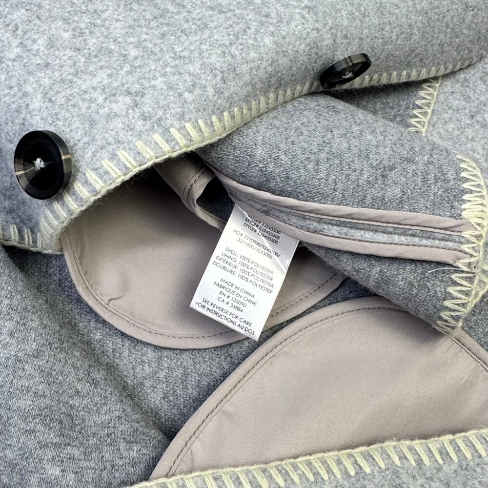 Z Supply Olivia Jacket Sz Small Whipstitch Accent Lagenlook Quiet Money Coastal - Picture 8 of 10